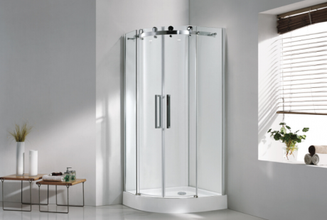 Shower room glass dirt cleaning tips, so wash shower room glass really convenient! Don't you try