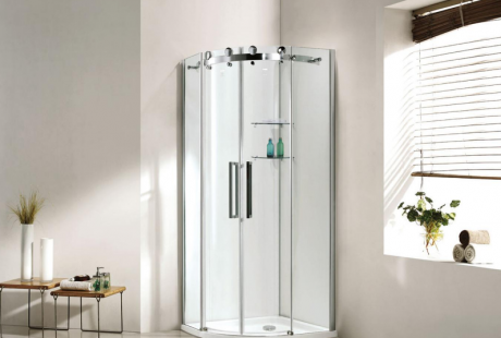 How to plan the position of stainless steel shower room in toilet?
